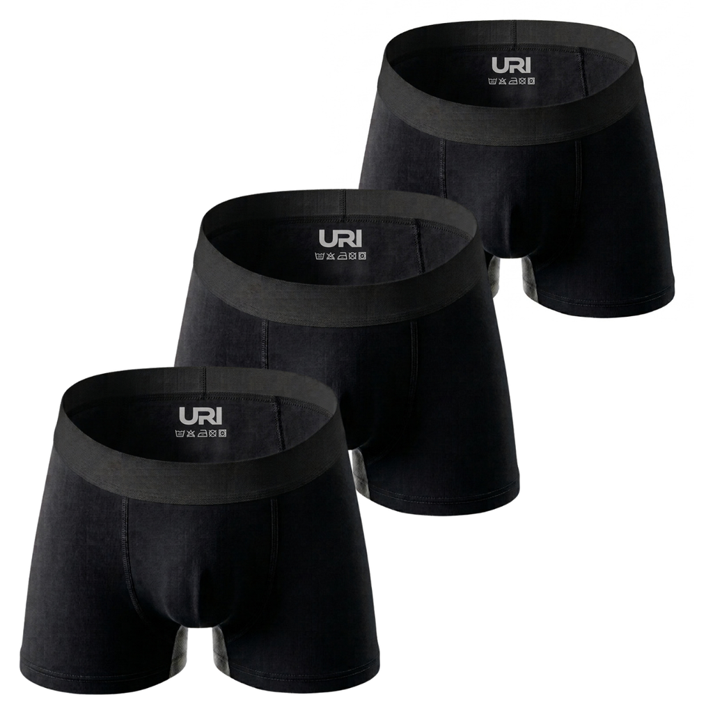 Boxer absorbente para incontinencia urinaria masculina – Pack x3