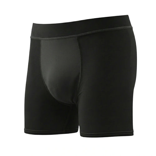 Boxer Uri Wear negro, vista frontal tres cuartos sin modelo